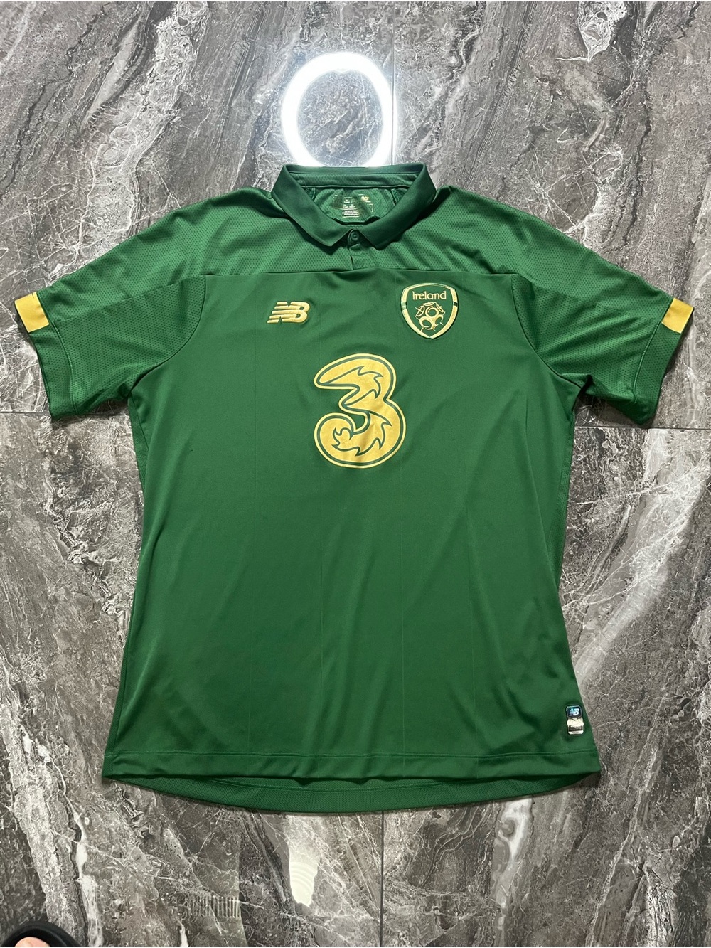 Ireland National Team 2019 Home Football Jersey Soccer Shirt New Balance Sz XL